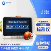 为什么要使用食品重金属检测仪？